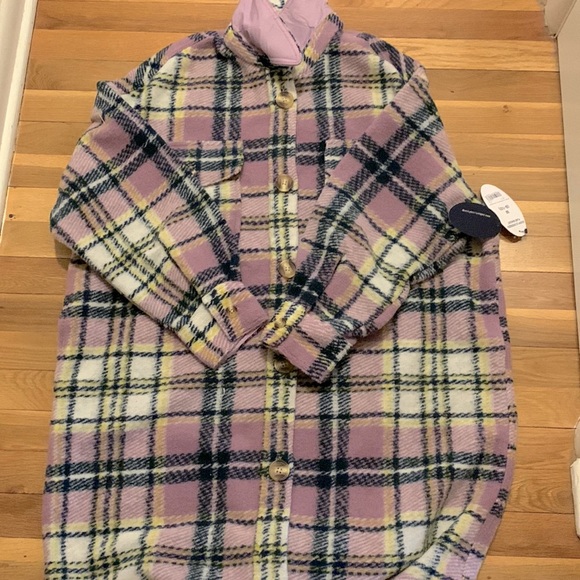 NWT Scoop NYC Purple Shacket - Picture 3 of 3